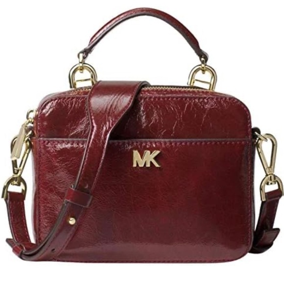 Michael Kors camera bag crossbody bag travel bag top handle bag vanity purse - Picture 3 of 17
